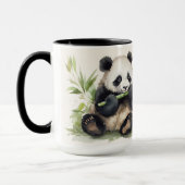 Panda Bear mit Zitat Tasse (Links)
