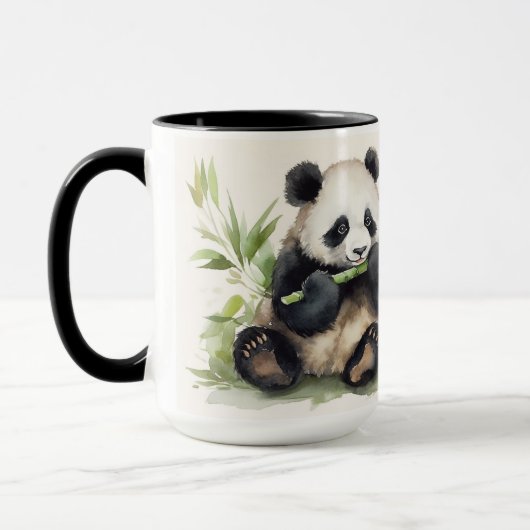 Panda Bear mit Zitat Tasse (Links)