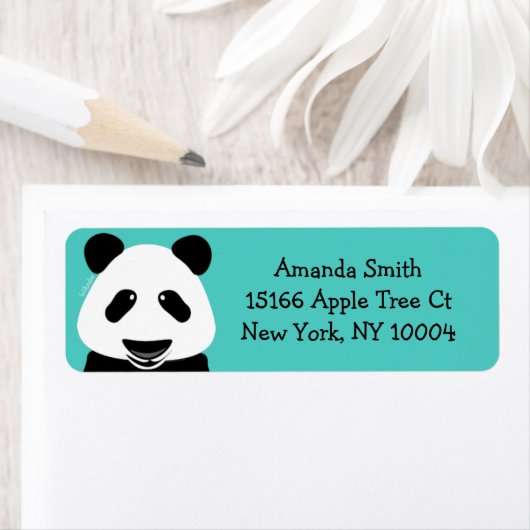 Panda Bear Modern Aquamarin (Insitu)