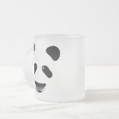 Panda Bear Modern Mattglastasse (Vorderseite Links)