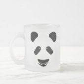 Panda Bear Modern Mattglastasse (Links)