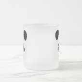 Panda Bear Modern Mattglastasse (Mittel)