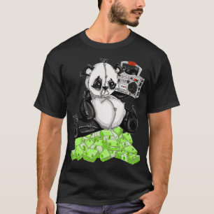 Panda Bear Money T-Shirt