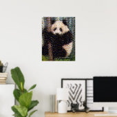 Panda Bear Montage Poster (Heimbüro)