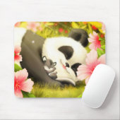 Panda Bear Mousepad (Mit Mouse)