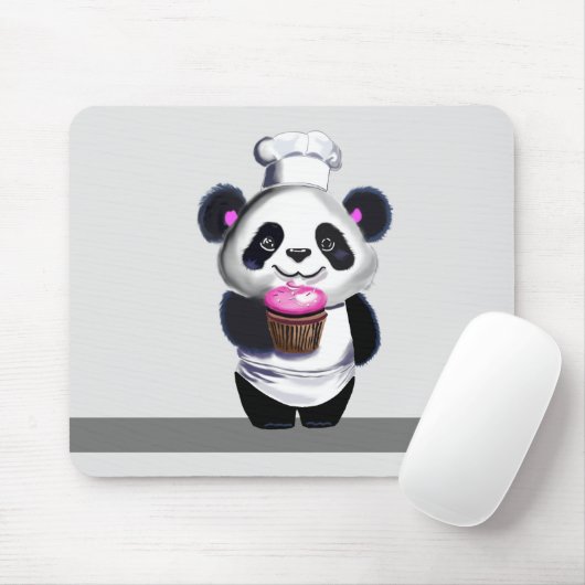 Panda Bear Mousepad (Mit Mouse)