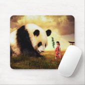 Panda Bear Mousepad (Mit Mouse)