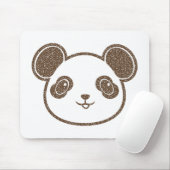 Panda Bear Mousepad (Mit Mouse)