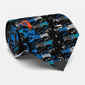 Panda Bear Multipanel Modernes Design Krawatte (Gerollt)