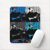 Panda Bear Multipanel Modernes Design Mousepad (Mit Mouse)
