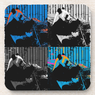 Panda Bear Multipanel Modernes Design Untersetzer