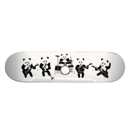 Panda Bear Niedlich Band Skateboard
