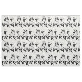 Panda Bear Niedlich Band Stoff (Fat Quarter (45,7 x 55,9 cm))
