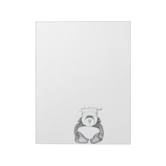 Panda Bear Note Pad Notizblock (Rotiert)