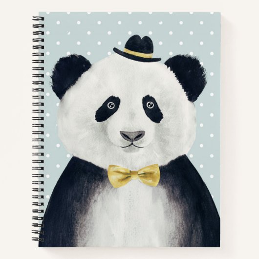 Panda Bear Notizblock (Vorderseite)