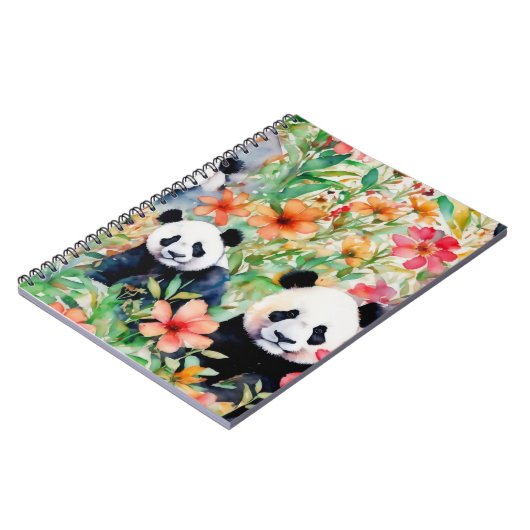 Panda Bear Notizblock (Linke Seite)