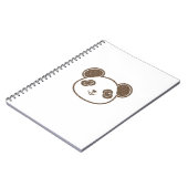 Panda Bear Notizblock (Linke Seite)