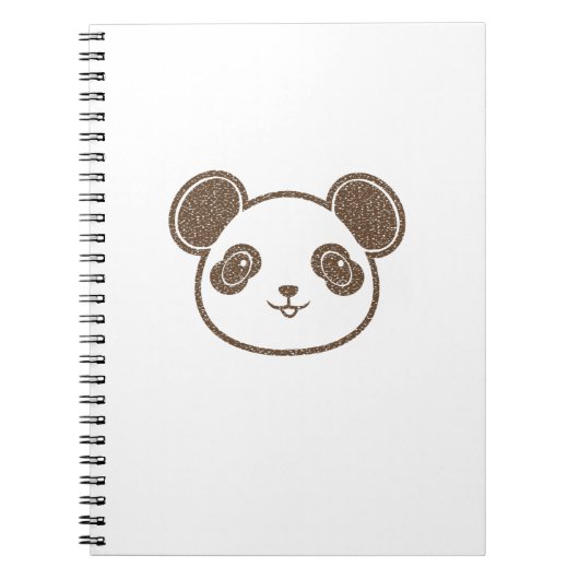 Panda Bear Notizblock (Vorderseite)