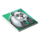 Panda Bear Notizblock (angewinkelt)