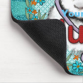 Panda Bear Nurse Mouse Pad Mousepad (Ecke)