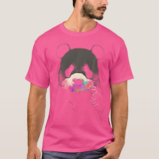 Panda Bear Panda Unicorn T-Shirt (Vorderseite)