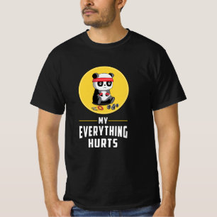 Panda Bear Pandas Süße Tier Paw Sportgeschenk Idee T-Shirt