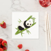 Panda Bear Paper Napkin Serviette (Beispiel)