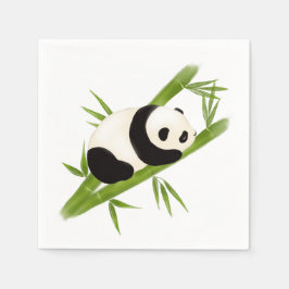 Panda Bear Paper Napkin Serviette