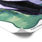 Panda Bear Party Center Poster (Ecke)