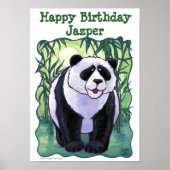 Panda Bear Party Center Poster (Vorne)