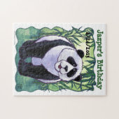 Panda Bear Party Center Puzzle (Horizontal)