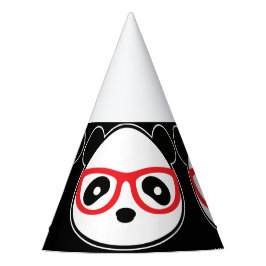 Panda Bear Party Hats - Leon Panda Cartoon Bear Partyhütchen