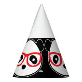 Panda Bear Party Hats - Leon Panda Cartoon Bear Partyhütchen (Links)