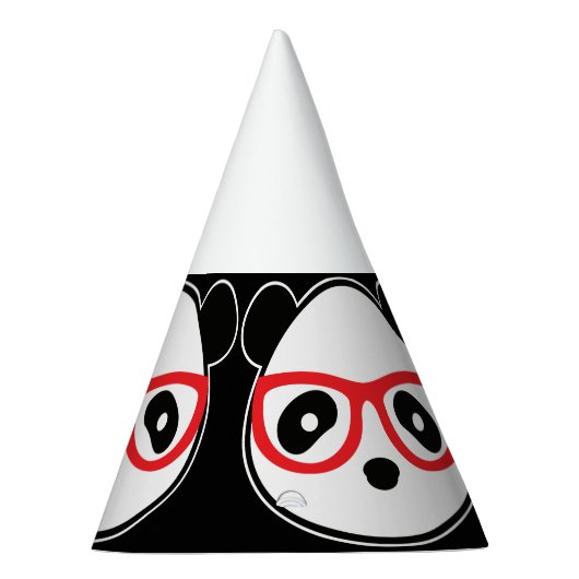 Panda Bear Party Hats - Leon Panda Cartoon Bear Partyhütchen (Rechts)