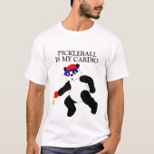 Panda Bear Pickleball T-Shirt (Vorderseite)