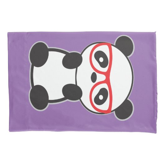 Panda Bear Pillow Hüllen Kissenbezug (Vorderseite-Links)