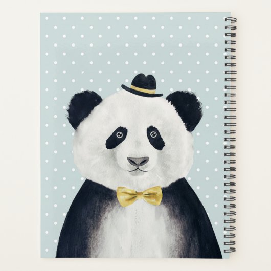 Panda Bear Planer (Rückseite)