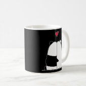 Panda Bear Polar Bear Liebe Day Kaffeetasse (VorderseiteRechts)