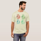 Panda Bear Pop Art T-Shirt (Vorne ganz)