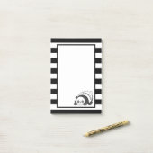 Panda Bear Post-it Klebezettel (Auf Schreibtisch)