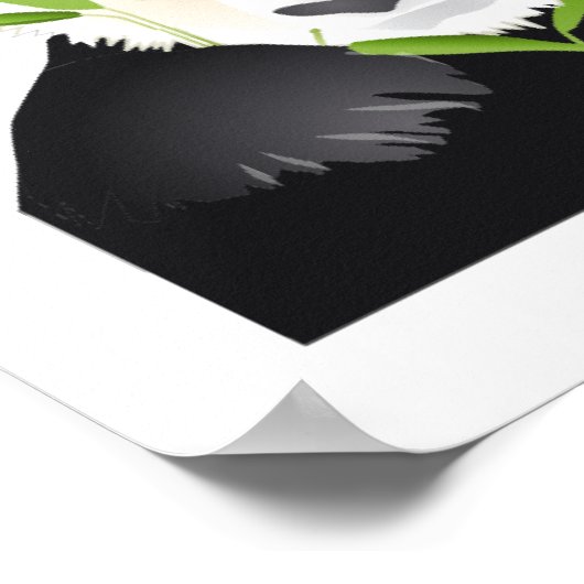 Panda Bear Poster (Ecke)