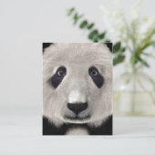 Panda Bear Postkarte (Stehend Vorderseite)