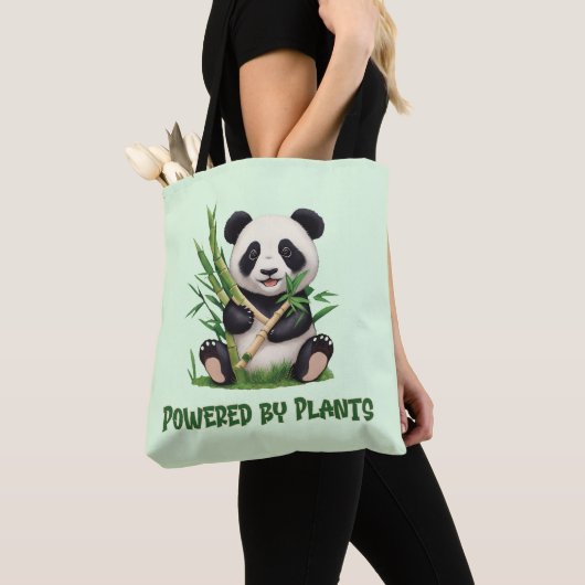 Panda Bear powered by Pflanze Tasche (Von Nahem)