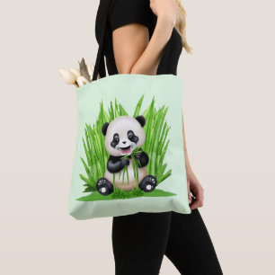 Panda Bear powered by Pflanze Tasche