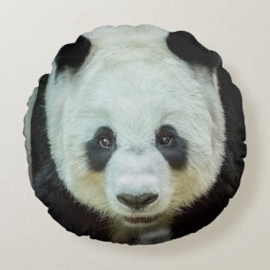 Panda Bear Rundes Kissen