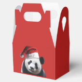 Panda Bear Santa Claus Geschenkschachtel (Geöffnet)