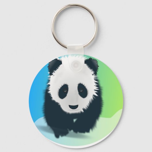 Panda Bear Schlüsselanhänger (Vorderseite)