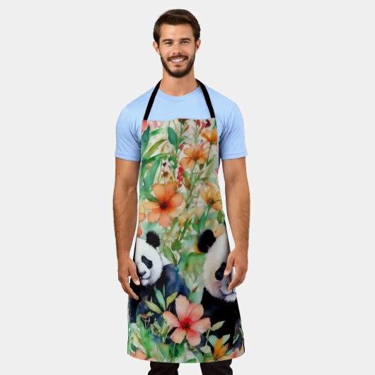Panda Bear Schürze (Getragen)