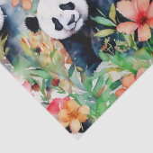 Panda Bear Seidenpapier (Ausschnitt)