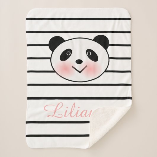 Panda Bear Sherpadecke (Vorderseite)